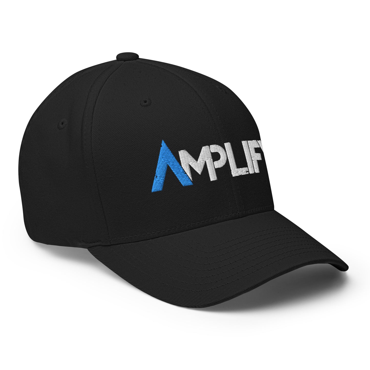 Structured Twill Cap - Amplify Fit Logo - Blue