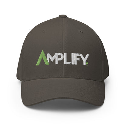 Structured Twill Cap - Amplify Fit Logo - Green