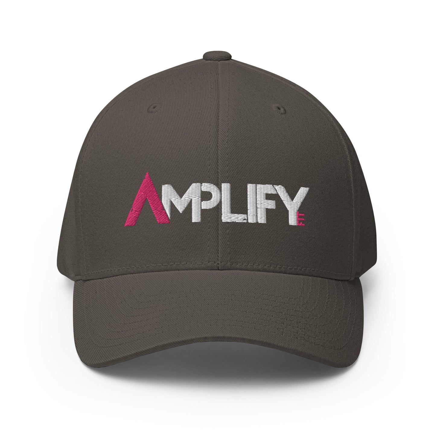 Structured Twill Cap - Amplify Fit Logo - Pink