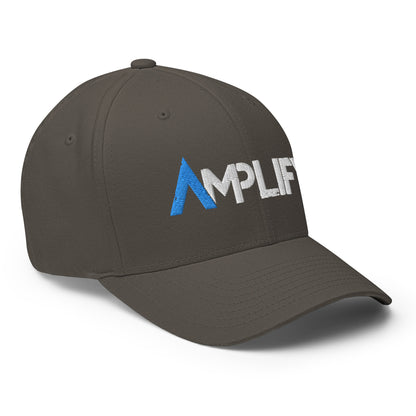 Structured Twill Cap - Amplify Fit Logo - Blue