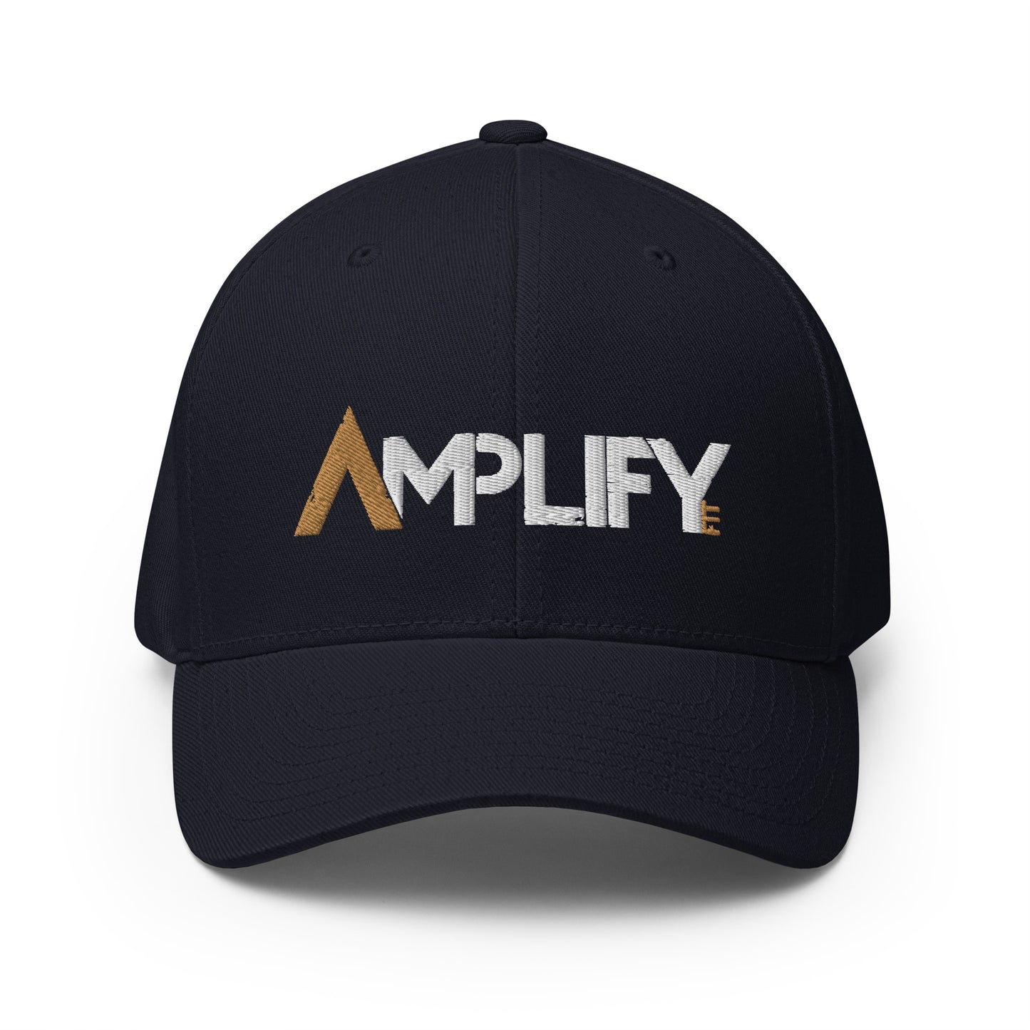 Structured Twill Cap - Amplify Fit Logo - Orange