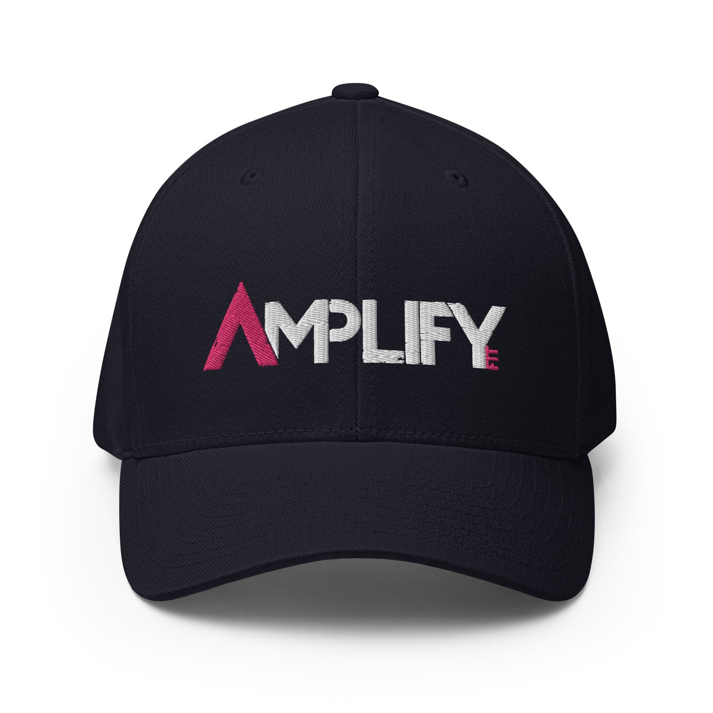 Structured Twill Cap - Amplify Fit Logo - Pink