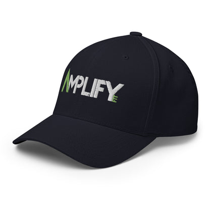 Structured Twill Cap - Amplify Fit Logo - Green