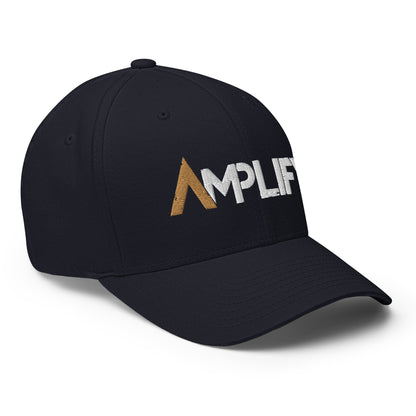 Structured Twill Cap - Amplify Fit Logo - Orange