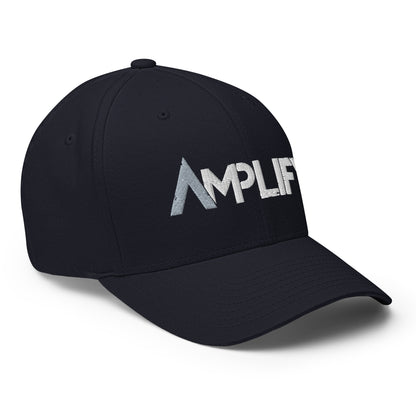 Structured Twill Cap - Amplify Fit Logo - Grey