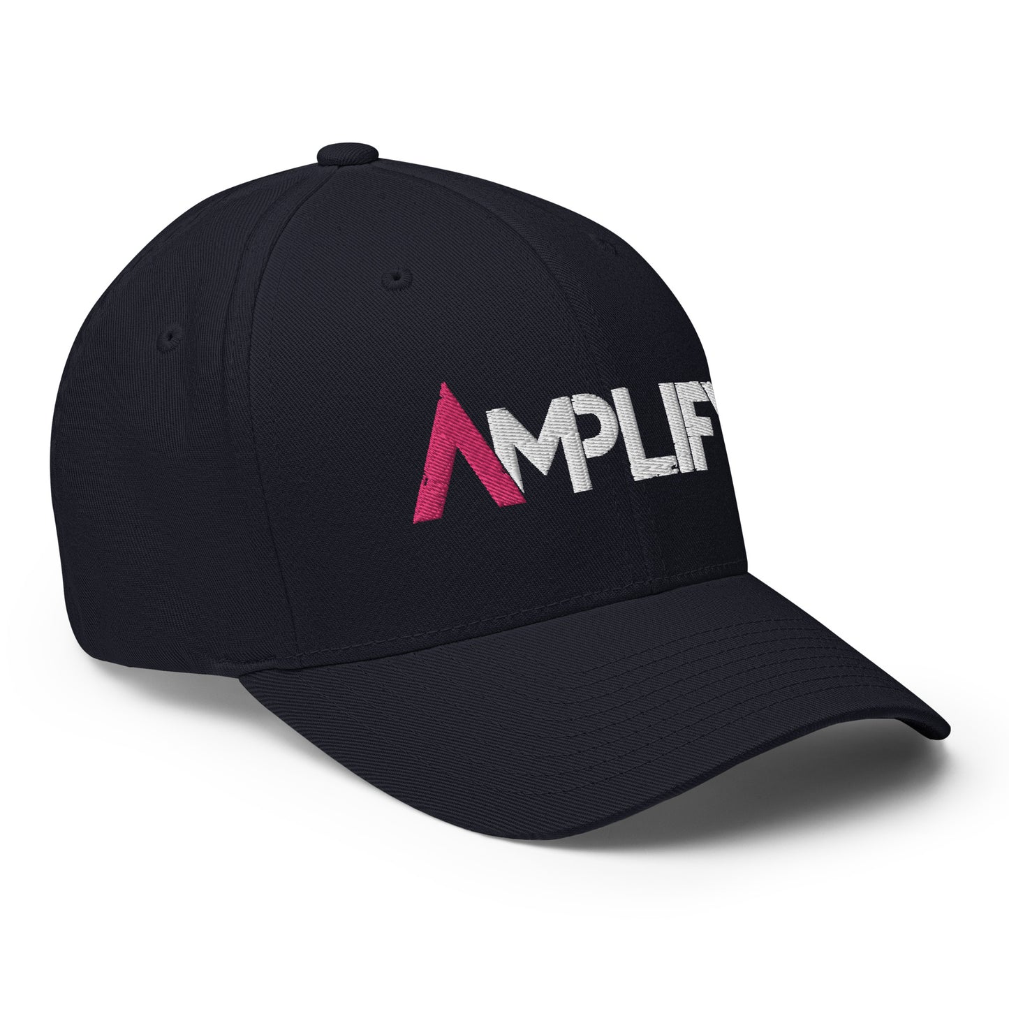 Structured Twill Cap - Amplify Fit Logo - Pink