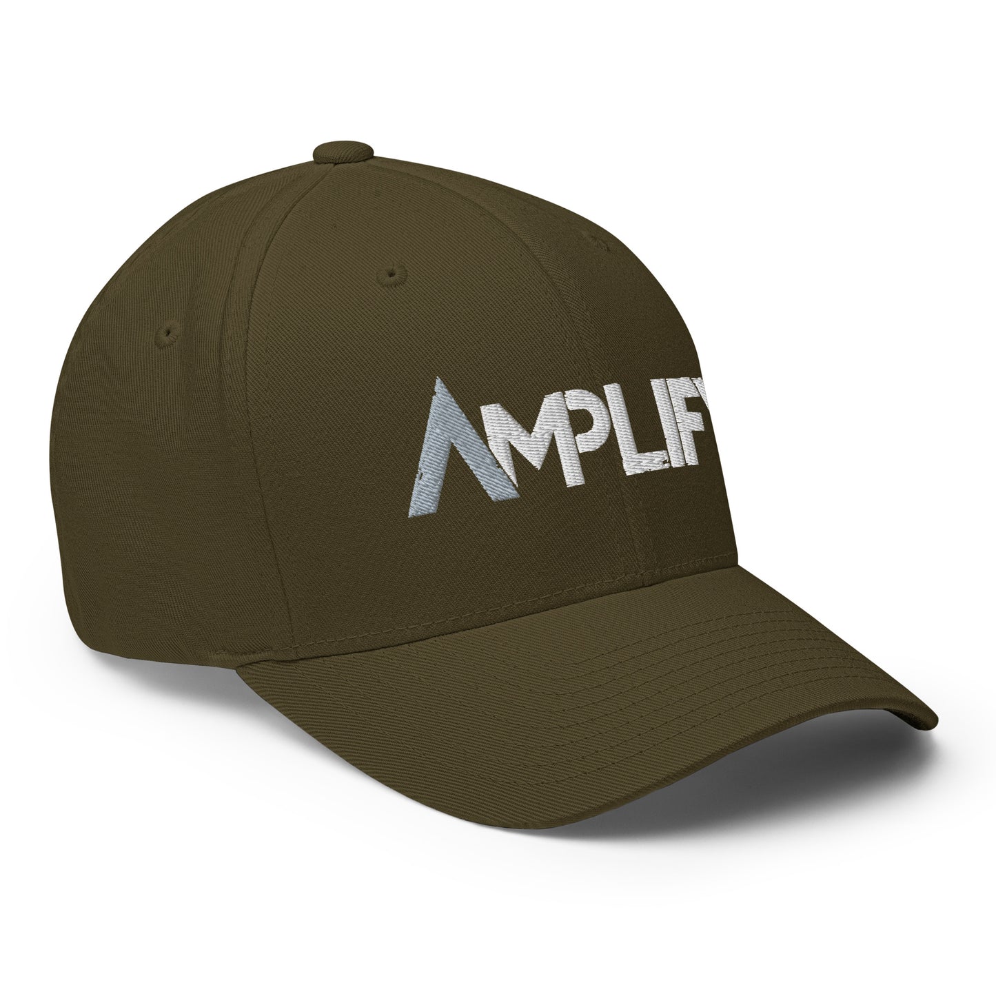 Structured Twill Cap - Amplify Fit Logo - Grey