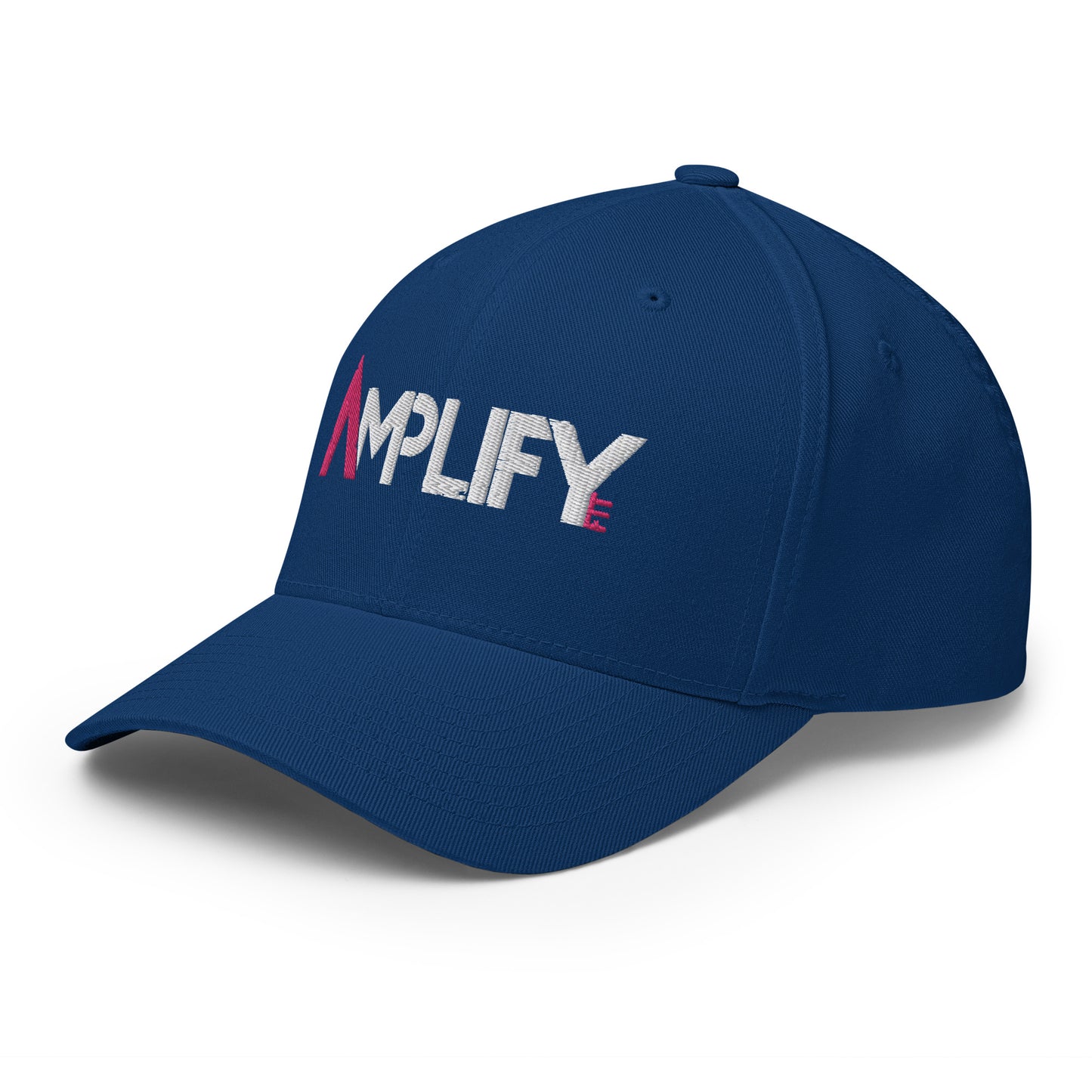 Structured Twill Cap - Amplify Fit Logo - Pink