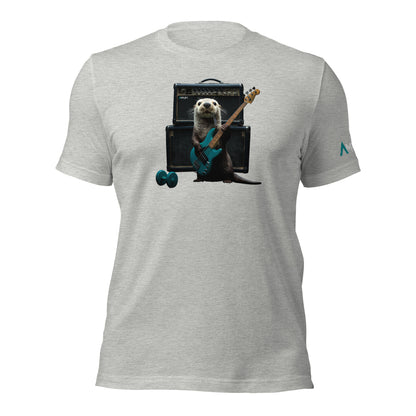 Unisex t-shirt - Inner Animal - Otter Bass Turquoise