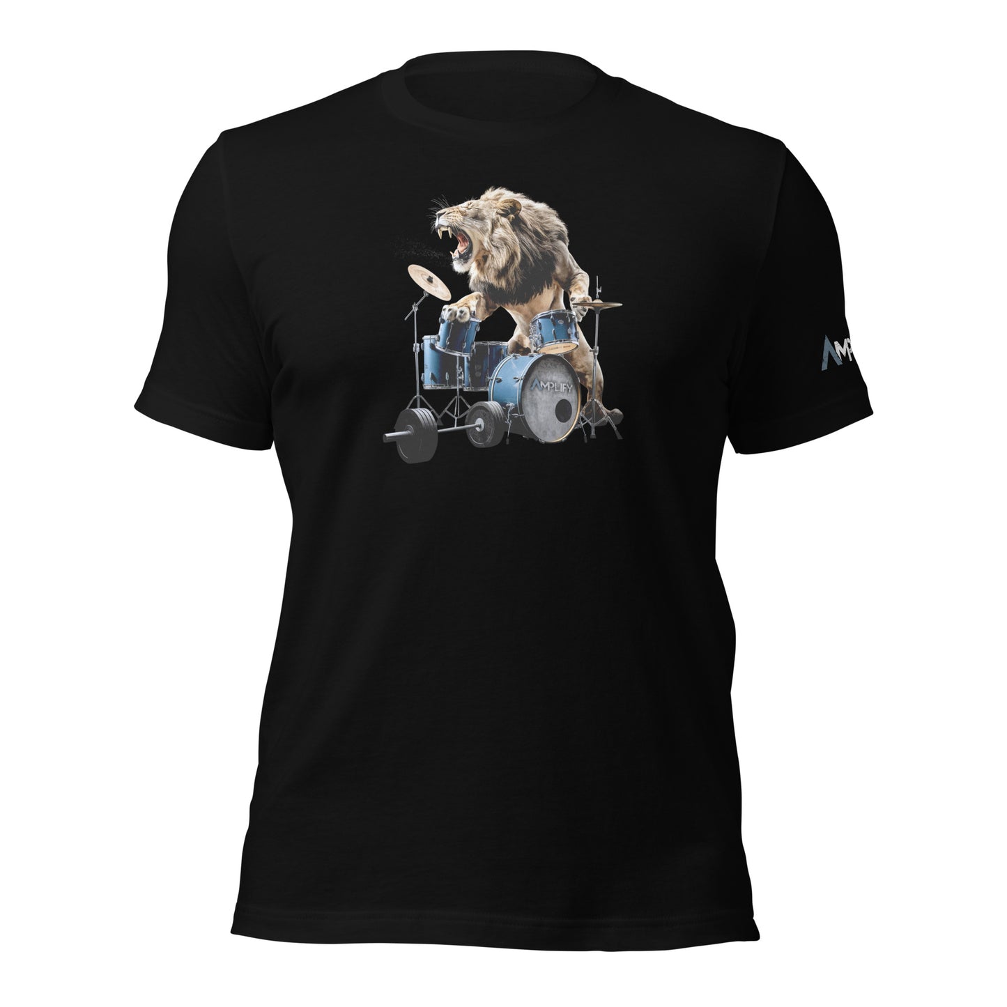 Unisex t-shirt - Inner Animal - Lion Drums Blue