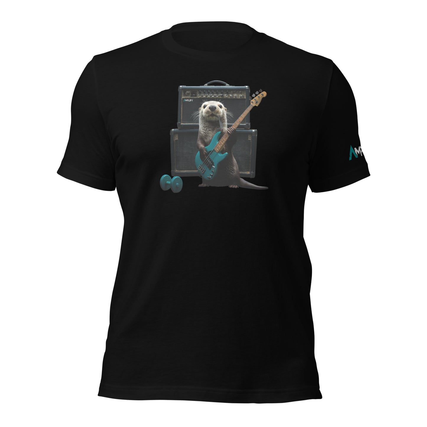 Unisex t-shirt - Inner Animal - Otter Bass Turquoise