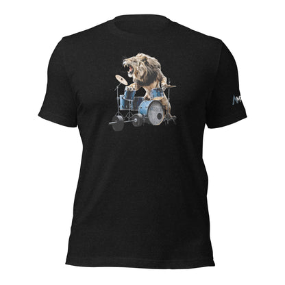 Unisex t-shirt - Inner Animal - Lion Drums Blue