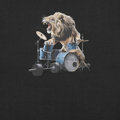 Unisex t-shirt - Inner Animal - Lion Drums Blue