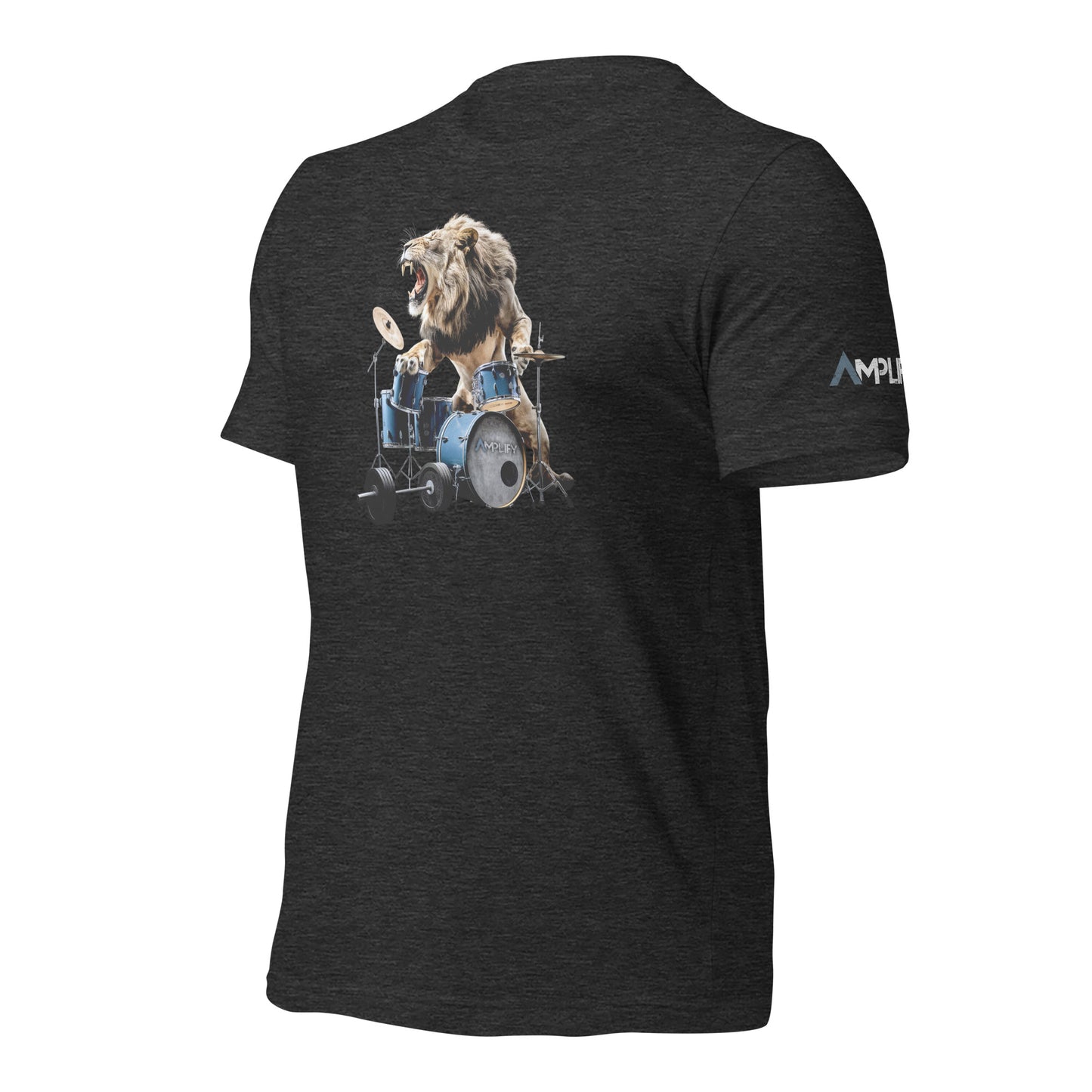 Unisex t-shirt - Inner Animal - Lion Drums Blue