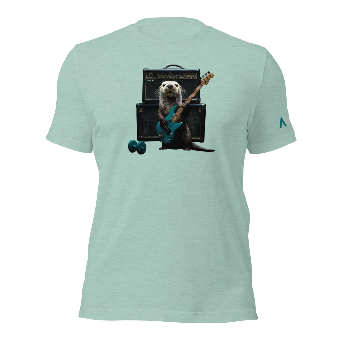 Unisex t-shirt - Inner Animal - Otter Bass Turquoise