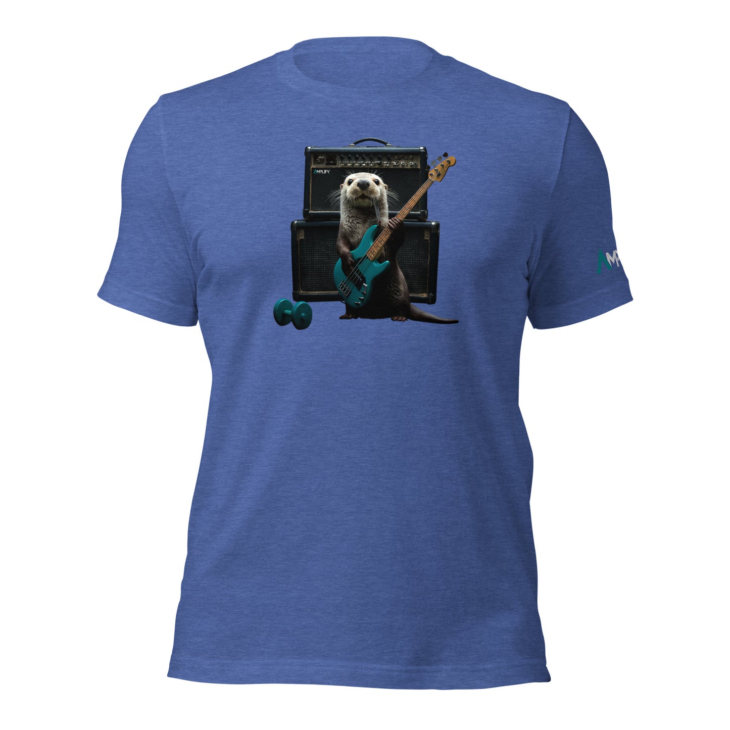 Unisex t-shirt - Inner Animal - Otter Bass Turquoise