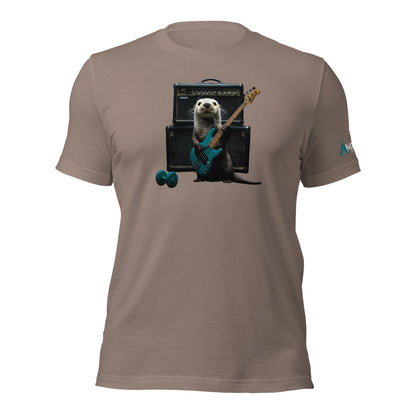 Unisex t-shirt - Inner Animal - Otter Bass Turquoise