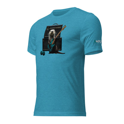 Tri-Blend Ultra Soft T-Shirt - Otter Bass Turquoise