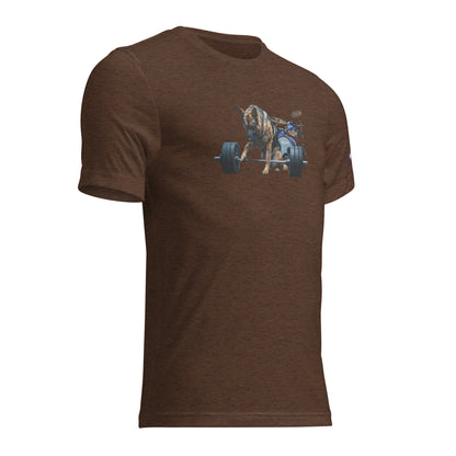 Tri-Blend Ultra Soft T-Shirt - German Shepherd Drums Blue