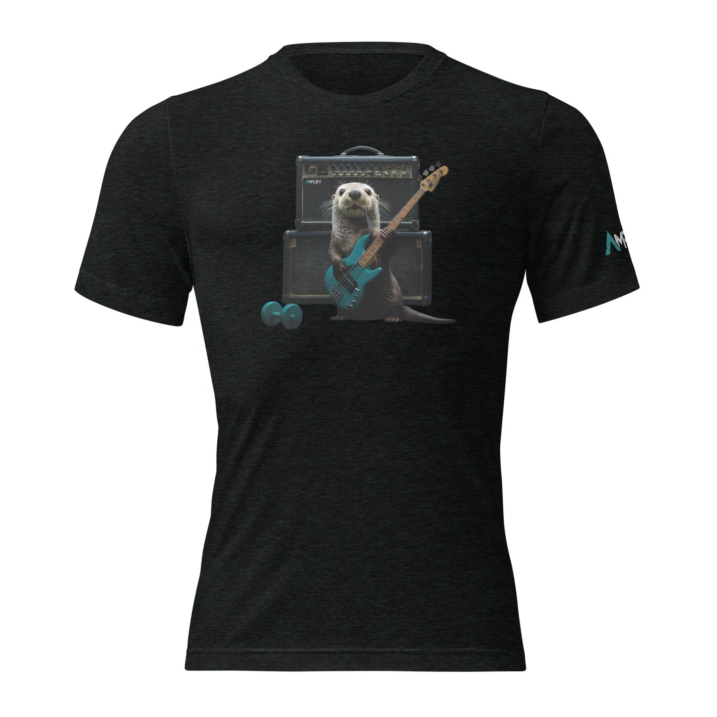 Tri-Blend Ultra Soft T-Shirt - Otter Bass Turquoise