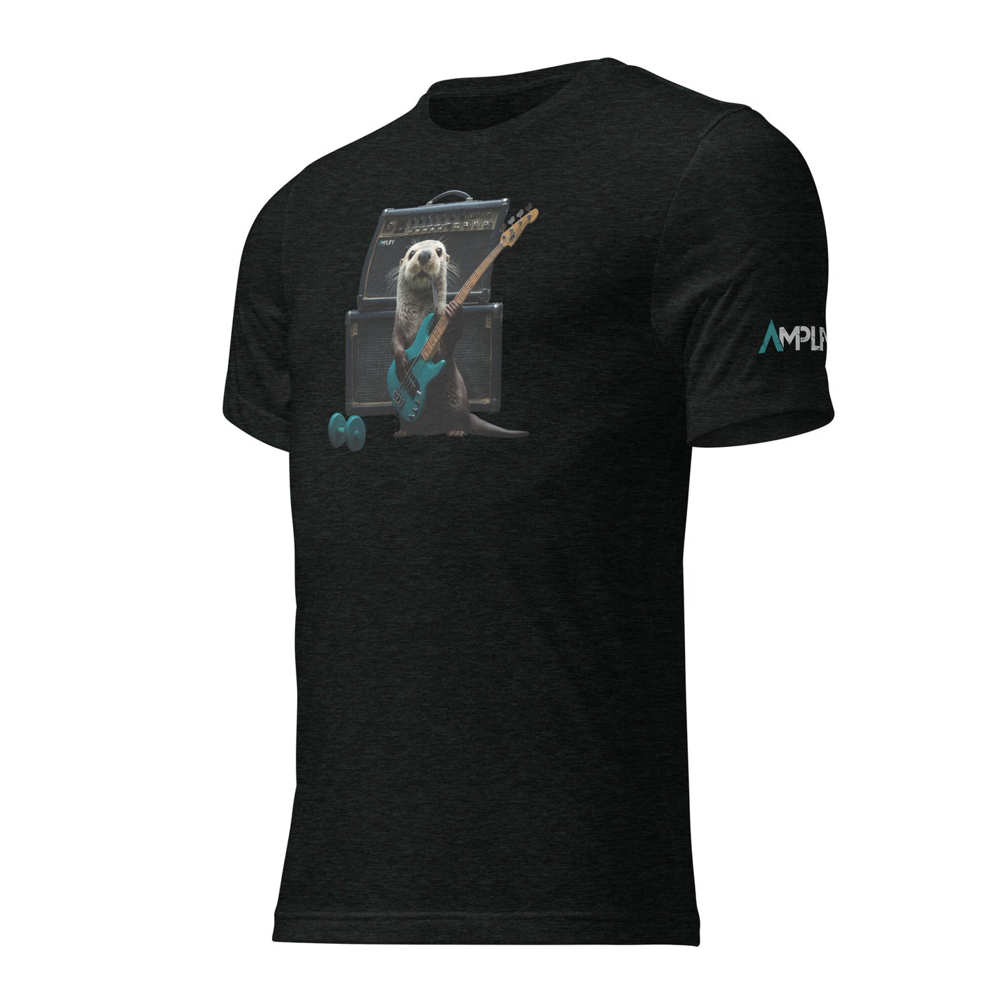 Tri-Blend Ultra Soft T-Shirt - Otter Bass Turquoise