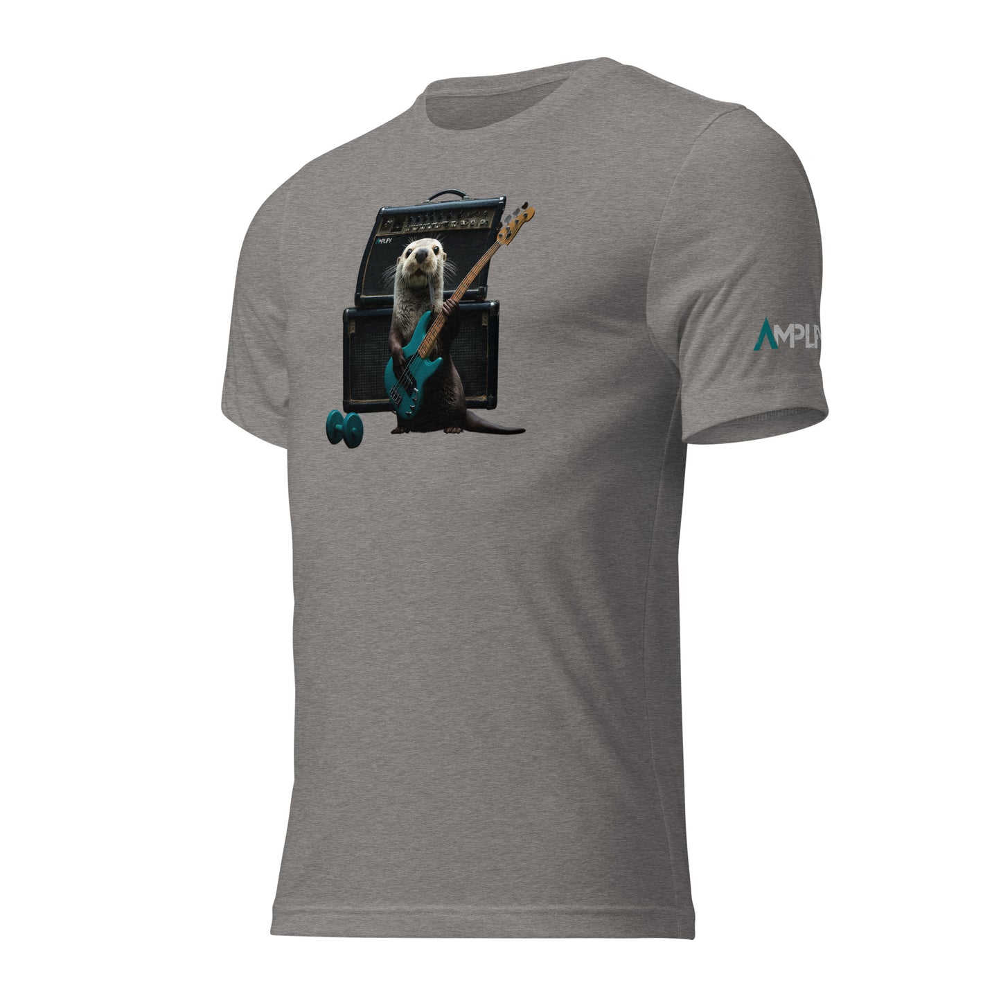 Tri-Blend Ultra Soft T-Shirt - Otter Bass Turquoise