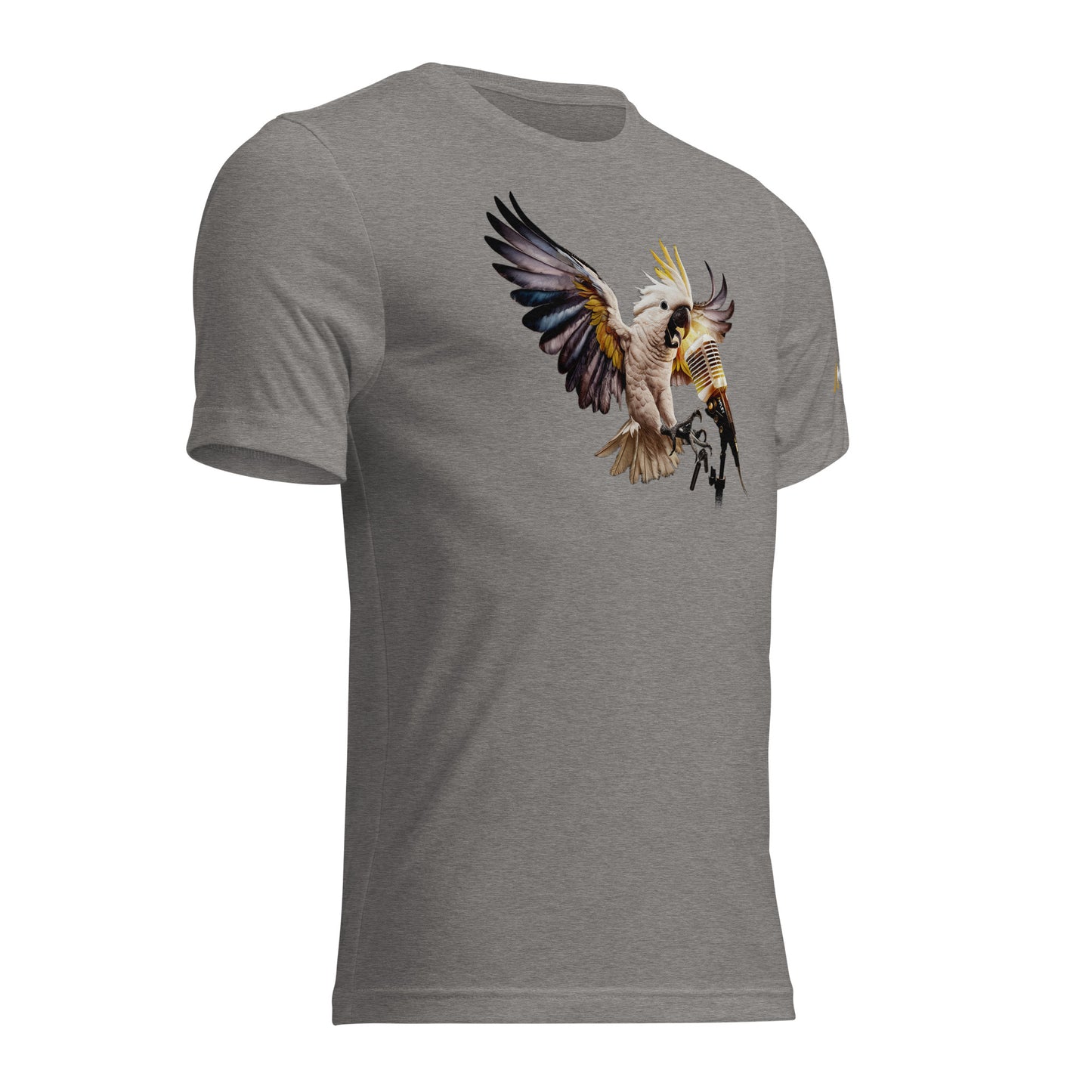 Tri-Blend Ultra Soft T-Shirt - Cockatoo PurpleYellow Microphone