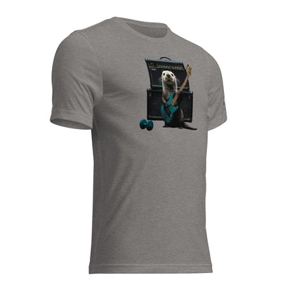 Tri-Blend Ultra Soft T-Shirt - Otter Bass Turquoise