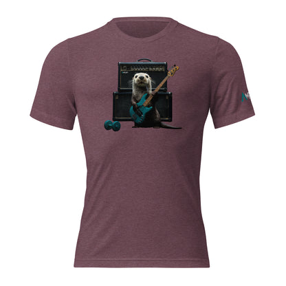 Tri-Blend Ultra Soft T-Shirt - Otter Bass Turquoise