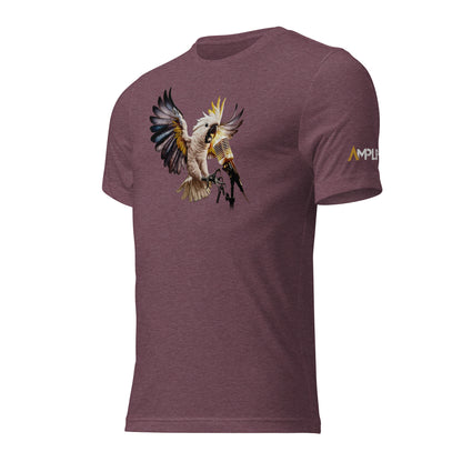 Tri-Blend Ultra Soft T-Shirt - Cockatoo PurpleYellow Microphone