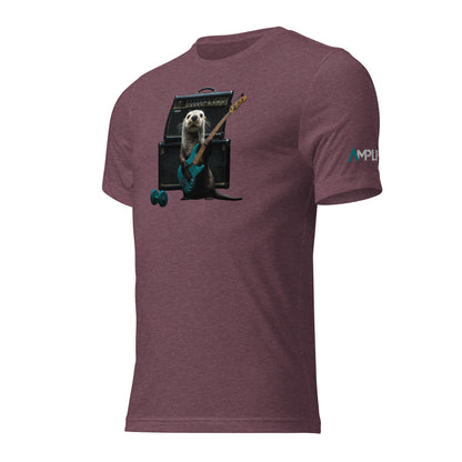 Tri-Blend Ultra Soft T-Shirt - Otter Bass Turquoise