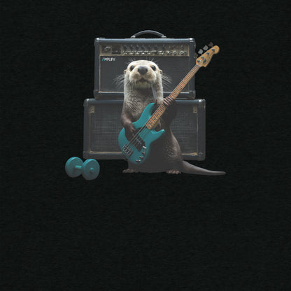 Tri-Blend Ultra Soft T-Shirt - Otter Bass Turquoise