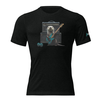 Tri-Blend Ultra Soft T-Shirt - Otter Bass Turquoise