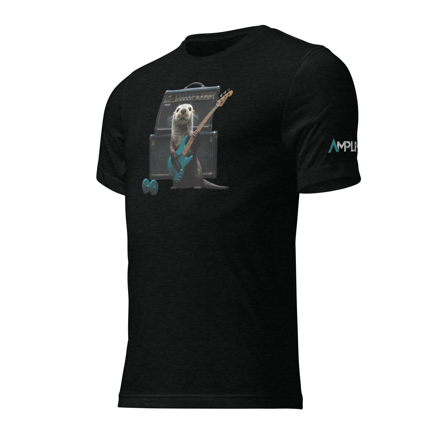 Tri-Blend Ultra Soft T-Shirt - Otter Bass Turquoise